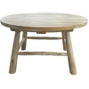 Image de Sit Garden - Table basse en Teck rond naturel - 80x80x41 cm OS