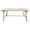 Image de Sit Garden - Table en Teck avec montant central nature - 180x90x77 cm OS