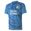 Image de Puma Om Third Shirt Replica with Sponsor T-Shirt Homme Bleu Azur/Vallarta Blue FR : S (Taille Fabricant : S)