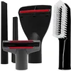 Image de Lot de 5 buses pour aspirateur - 35 mm - Compatible avec Kärcher Miele AEG Samsung Siemens Bosch Panasonic Philips - Buses universelles - Brosse universelle - Suceur plat - Brosse textile