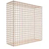 Image de Gabion rouillé 100 cm x 100 cm x 30 cm (L x H x P), maille 5 cm x 5 cm, spirale
