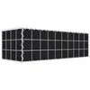 Image de Gabion vert avec non-tissé 100 cm x 30 cm x 40 cm (L x H x P), maille 10 cm x 10 cm, spirale