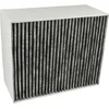 Image de vhbw 1x Filtre à charbon actif compatible avec Neff I38KHV2S0/04 hotte aspirante - 22,7 x 18,9 x 10 cm