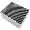 Image de vhbw 1x Filtre à charbon actif compatible avec Siemens LF91BB550/03, LF91BB550/02, LF91BB550/01, LF91BB550/04 hotte aspirante - 22,7 x 18,9 x 10 cm