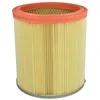 Image de vhbw filtre plissé compatible avec Rowenta 45, 43, 15, 520, 11, 46, 40, 33, 42, 41, 31, 30, 32 aspirateur - orange/jaune, nettoyable