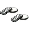 Image de vhbw Lot de filtres compatible avec Rowenta X-Trem Power Cyclonic RO6984EA, RO6993EA aspirateur - 4x Filtres