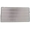 Image de vhbw Filtre remplacement pour Helios 00042 pour appareil de ventilation - Filtre à air F7 noir/blanc