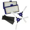 Image de vhbw Kit d'entretien de 6 pièces compatible avec Rowenta Smart Force Extreme RR7145WH, RR7157, RR7126, RR7145 robot aspirateur