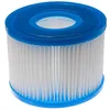 Image de vhbw Cartouche filtrante Type S1 Compatible avec Intex PureSpa 28403E Spa, Bain à remous - Filtre de Rechange Bleu/Blanc
