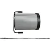 Image de vhbw Cartouche filtrante poussières fines compatible avec Bernardo DC 230 E, DC 250, DC 230 aspirateur à copeaux - Avec brosse de nettoyage