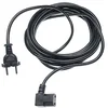 Image de vhbw Câble électrique Compatible avec Kirby G7 Ultimate, G8 Diamond, G9, Gsix, Heritage aspirateurs - 5 m, câble électrique