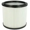 Image de vhbw 1x filtre plissé aspirateur eau et poussière compatible avec MAUK NTS 30l 1200W, NTS 20l 1200W - noir/blanc