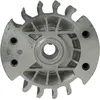 Image de vhbw roue polaire remplacement pour Stihl 11234001203 pour tronçonneuse - 9 cm de diamètre externe, 350 g argenté