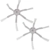 Image de vhbw 2x Brosse latérale compatible avec Xiaowa E35, C10, E20, E25 robot aspirateur - Lot de brosses, blanc