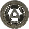 Image de vhbw Embrayage centrifuge remplacement pour Stihl 1140 160 2001 pour scie électrique - fer/acier 65Mn, 7,4 cm de diamètre, 1,6 cm d'épaisseur, 175