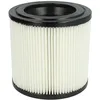 Image de vhbw filtre plissé compatible avec Kärcher NT 22/1, 48/1, 27/1 aspirateur - noir/blanc, nettoyable