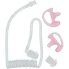 Image de vhbw Tube accoustique, 2 Embouts d'oreille, Embout auriculaire L (Gauche & Droite) pour Headset, Radio - Transparent