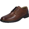 Image de Josef Seibel Homme Chaussures d'affaires Alastair 01, Monsieur Chaussures à Lacets,Largeur K (Extra-Large),Semelle intérieure Amovible,Marron (Cognac-Kombi),45 EU / 10 UK