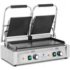 Image de Royal Catering RCPKG-3600-M Machine À Panini Double Toaster Plancha Électrique Professionnelle Rainurée + Lisse 3 600 W