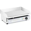 Image de Royal Catering Plancha Électrique 1 Feu 55 x 35 cm, 3 000 W, 550 x 350 mm, Lisse Professionnelle En Inox Pour Restaurant De Table Commerciale pour barbecue, snack-bar, Extérieur