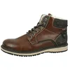 Image de TOM TAILOR 4285302 Bottes mi-longues pour homme, cognac, 44 EU