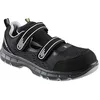 Image de RUNNEX S1Ps Sandales de sécurité ESD Flexstar 5116 avec fermeture Velcro, noir/gris, 36 EU