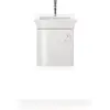 Image de Duravit Meuble lavabo à main White Tulip 45x33 cm, sans trop-plein, avec trop-plein, avec trou de robinet, blanc