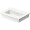 Image de Duravit Meuble lavabo White Tulip 45x33 cm, sans trop-plein, avec trop-plein, sans trou de robinet, blanc