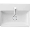 Image de Duravit Vasque Comp DuraSquare brossée 50x40 cm, sans trop-plein, avec trop-plein, sans trou de robinet, blanc