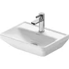 Image de Duravit Handwaschbecken D-NEO 450x335mm o ÜL m HLB 1 Hahnloch weiß 1 pièces