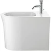 Image de Duravit Bidet sur pied White Tulip 37x58 cm, avec trop-plein, percé, blanc