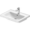 Image de Duravit D-Neo lavabo, 650x480 mm, 1x trou pour robinet, avec trop-plein, 236765000; Coloris: Blanc