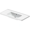 Image de Duravit Meuble vasque D-Neo 100,5x48 cm, sans trop-plein, blanc, avec trou robinet