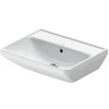 Image de Duravit Lavabo D-Neo 55x44 cm, sans robinet, blanc, trop-plein, trou robinet, blanc