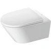 Image de Duravit WC suspendu, cuvette à chasse profonde D-Neo 37x54 cm, 4,5 l, Rimless, blanc