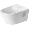 Image de Duravit D-Neo bidet mural, 370x540x400mm, 1 trou pour robinet, avec trop-plein, blanc brillant, 2295150000