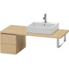 Image de Duravit L-Cube Meuble sous lavabo 32x54,7 cm, chêne naturel, 2 tiroirs