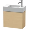 Image de Duravit Meuble sous-lavabo L-Cube 48x24x40 cm, suspendu, T gauche, chêne naturel