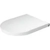 Image de Siège de WC Tulip blanc, avec mécanisme de fermeture souple, amovible, 002709, 0027090000