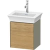 Image de Duravit Meuble sous-lavabo White Tulip 38,4x29,8 cm, 1 tiroir, à gauche, blanc brillant