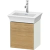 Image de Duravit Meuble sous-lavabo White Tulip 38,4x29,8 cm, 1 porte, à gauche, blanc mat