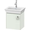 Image de Duravit Meuble sous lavabo White Tulip 38,4x29,8 cm, 1 tiroir gauche, blanc mat