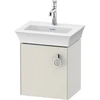 Image de Duravit Meuble sous-lavabo White Tulip 38,4x29,8 cm, 1 tiroir, blanc mat