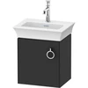 Image de Duravit Meuble sous-lavabo White Tulip 38,4x29,8 cm, 1 tiroir, gris mat