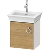 Image de Duravit Meuble sous-lavabo White Tulip 38,4x29,8 cm, 1 tiroir, avec poignée, blanc mat