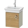 Image de Duravit Meuble sous-lavabo White Tulip 38,4x29,8 cm, 1 porte, blanc mat