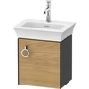 Image de Duravit Meuble sous-lavabo White Tulip 38,4x29,8 cm, 1 tiroir, gris naturel