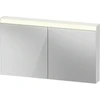 Image de Duravit Meuble miroir Better Version 131x76x14,8 cm, 20 W, 2 portes, LED