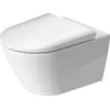 Image de Duravit D-Neo Set pour WC suspendu, avec WC suspendu, fixation invisible, siège de WC amovible inclus, 45770900A1