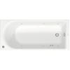 Image de Duravit Baignoire rectangulaire à remous D-Neo 170x75 cm, version EB, 1 RS, blanc